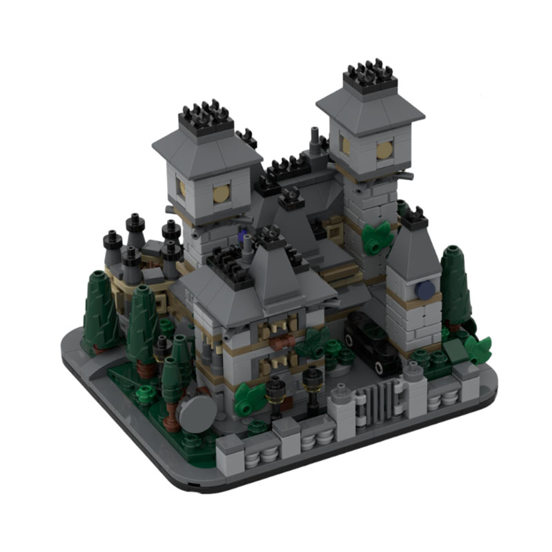 Kids Education Academy - 873 детали MOC Архитектурная модель Академии