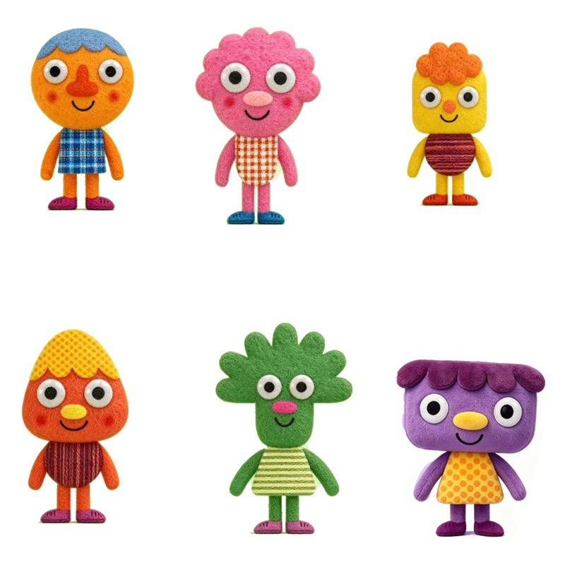 Kids Education Learn Tv - Детская плюшевая игрушка-подушка Noodel & Pals