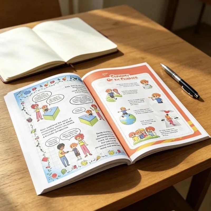 Книга-комикс «Просвещение лиде – обзор и цена Kids Education Academy