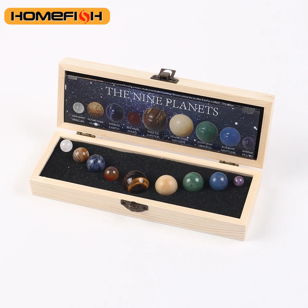 Набор натуральных кристаллов и – обзор и цена Solar System Model