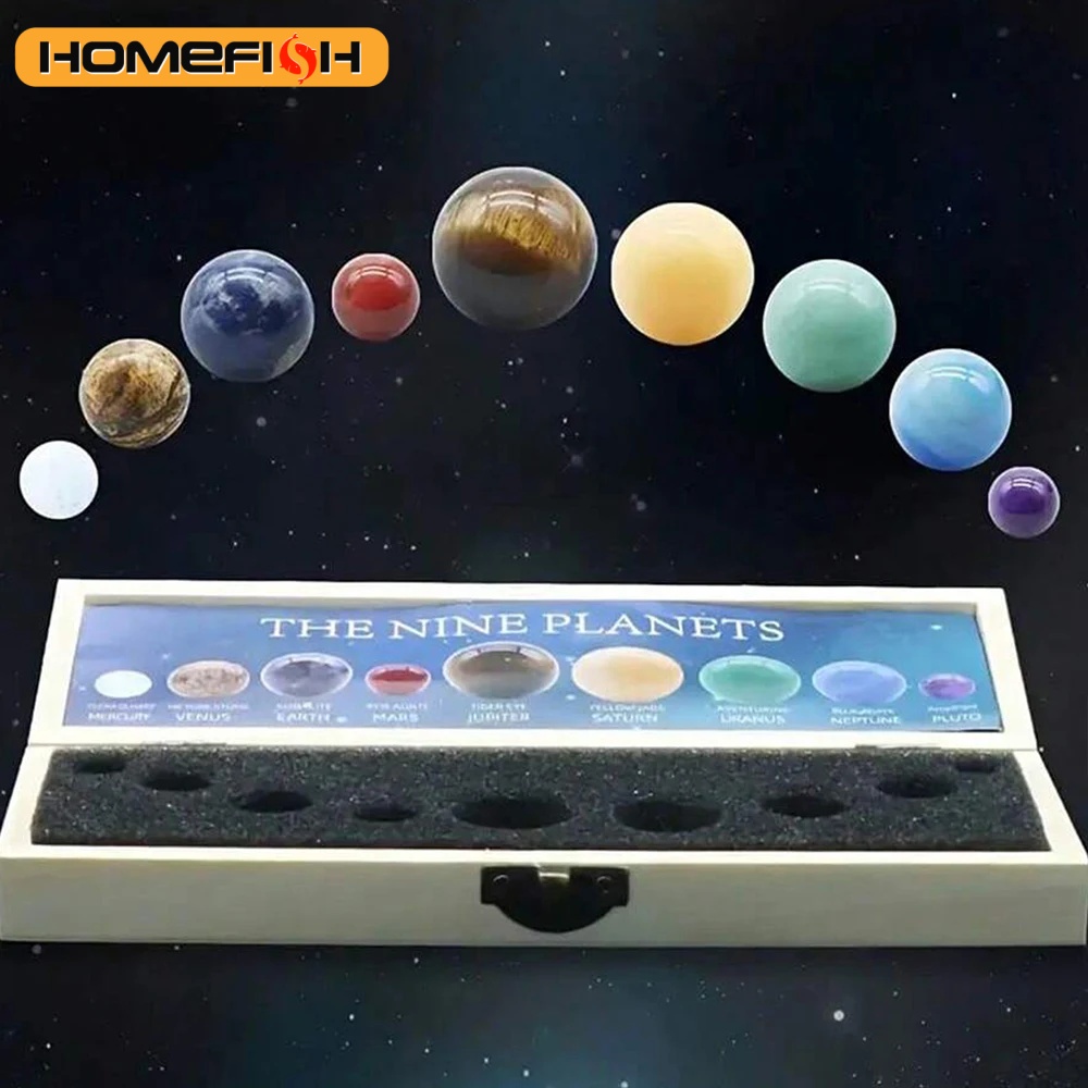 Набор натуральных кристаллов и – обзор и цена Solar System Model