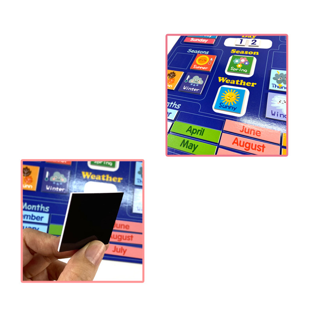 Детский магнитный календарь, е – обзор и цена Kids Education Planner