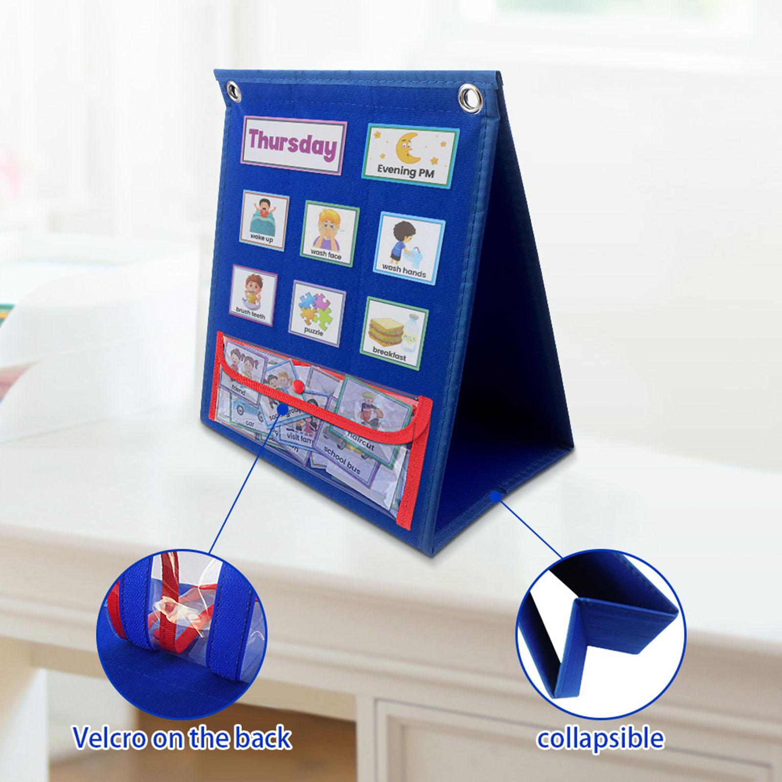 Визуальные карточки с ежедневн – обзор и цена Kids Education Planner