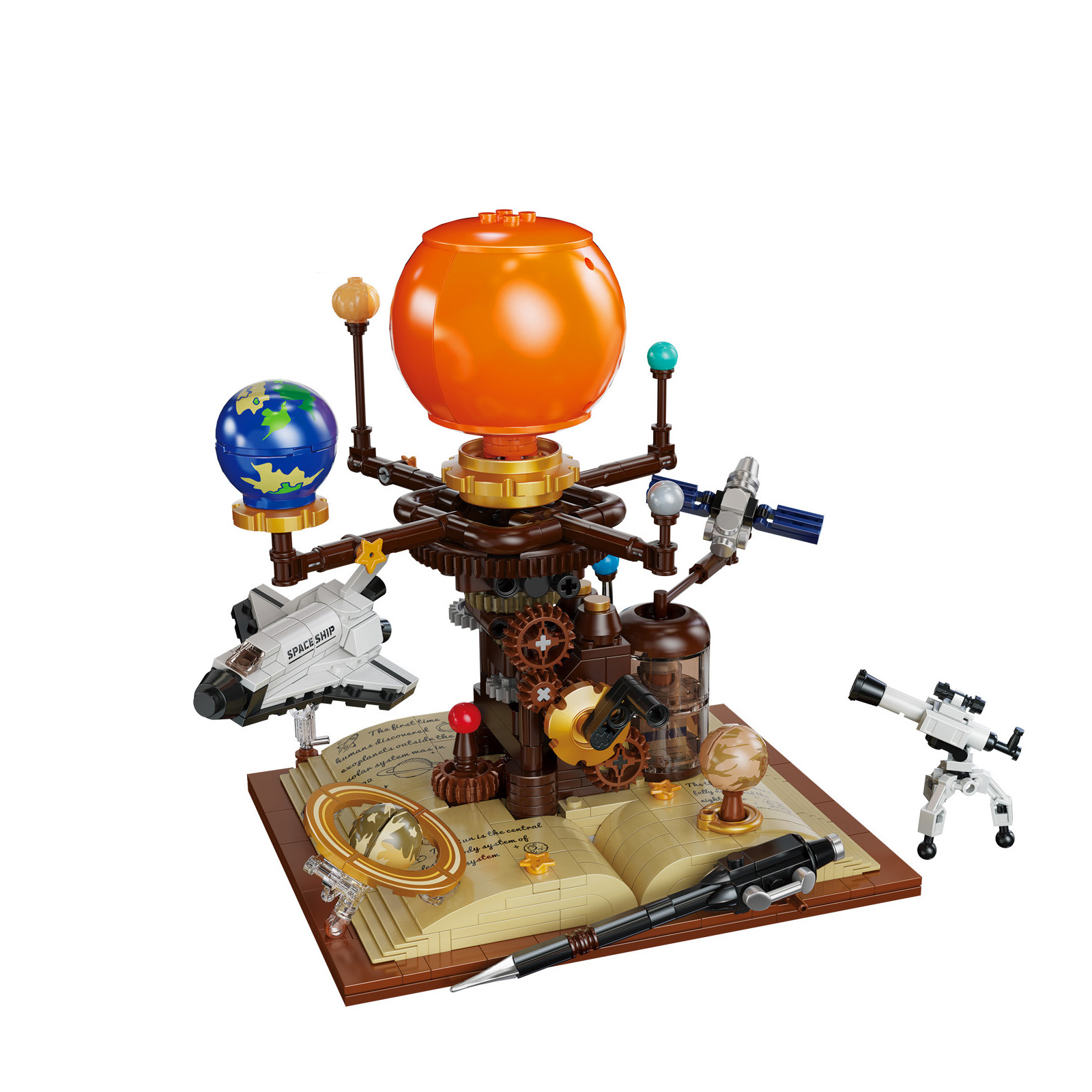 Книга планет, космическое путе – обзор и цена Solar System Model