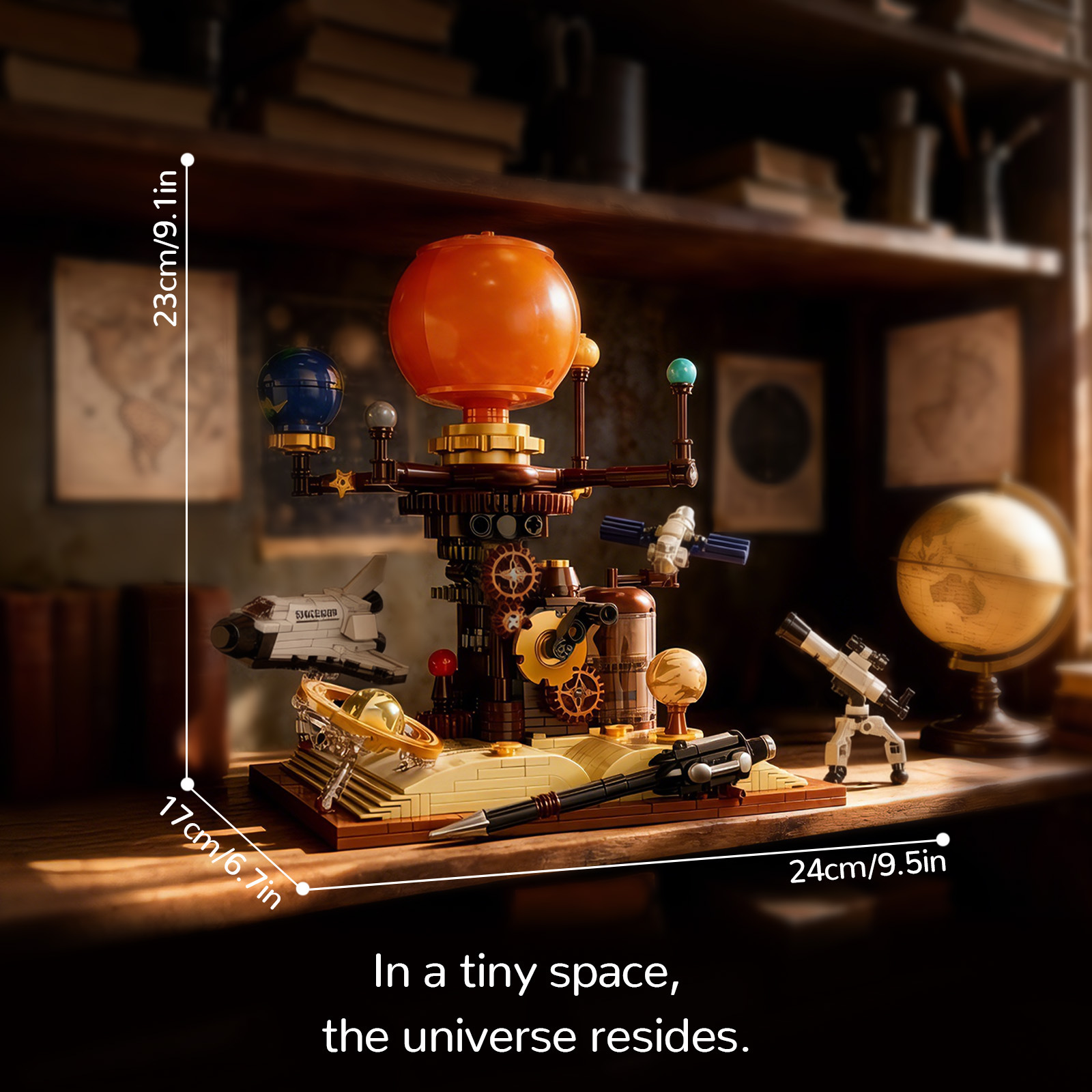 Книга планет, космическое путе – обзор и цена Solar System Model