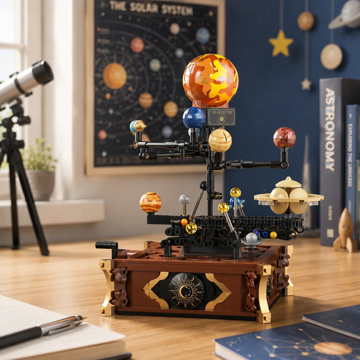 Набор из 697 деталей: Классиче – обзор и цена Solar System Model