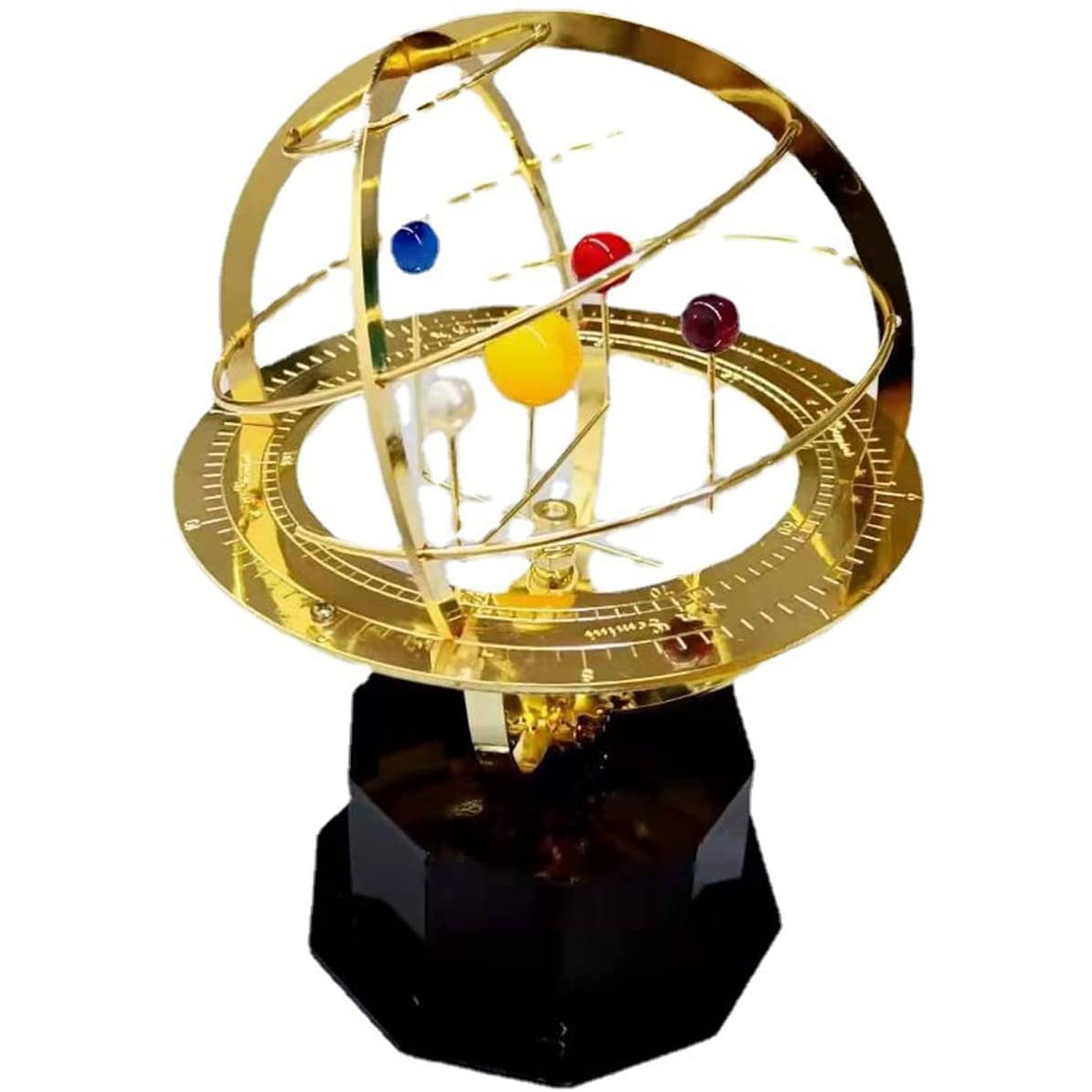 Вращающийся металлический орна – обзор и цена Solar System Model