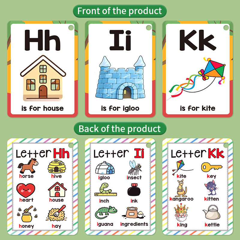 Карточки для изучения английск – обзор и цена Flash Card Alphabet
