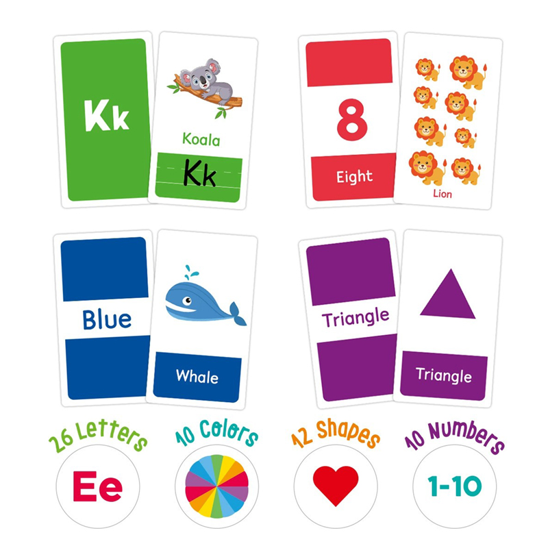58 карточек для обучения англи – обзор и цена Flash Card Alphabet