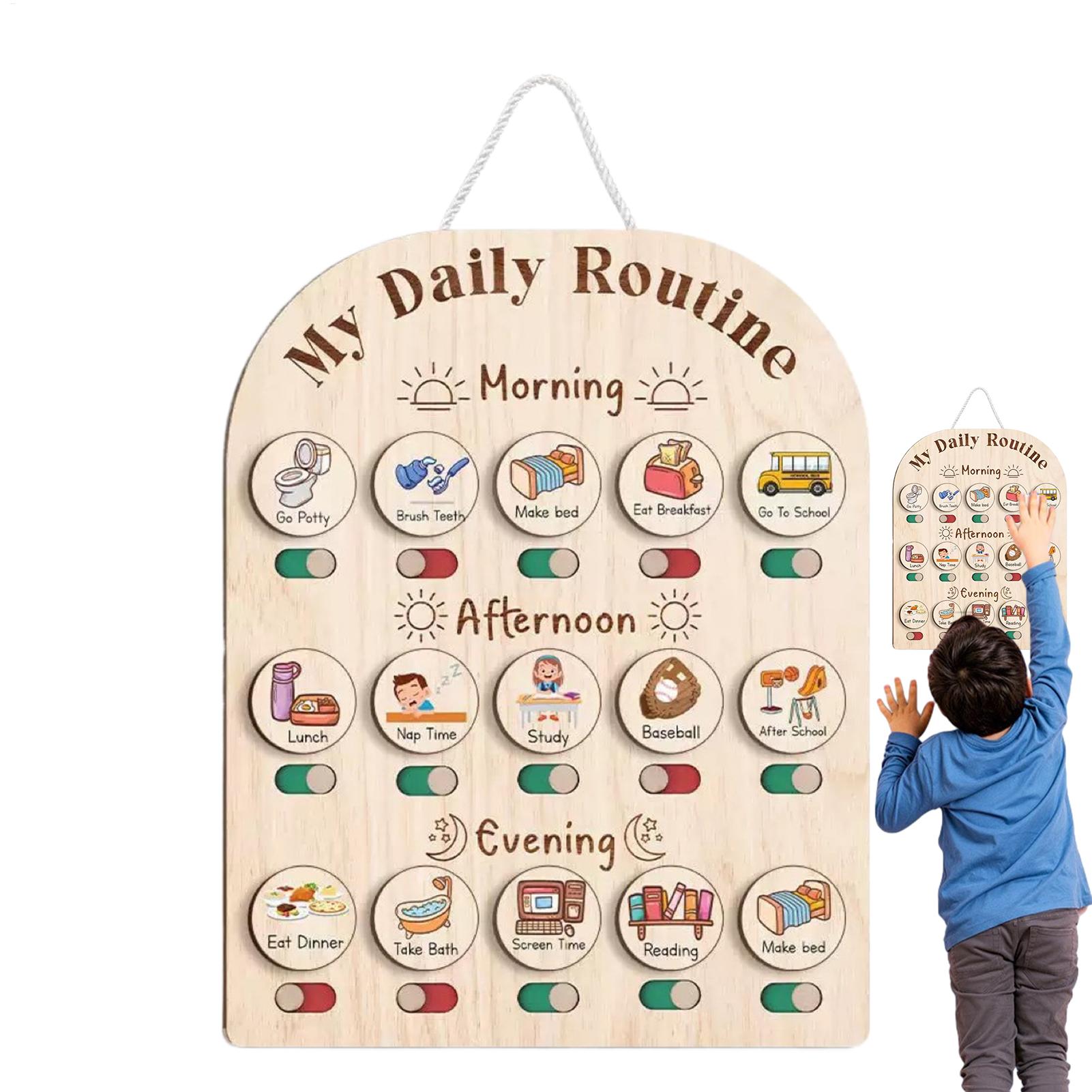 Рутинная диаграмма для детей,  – обзор и цена Kids Education Planner