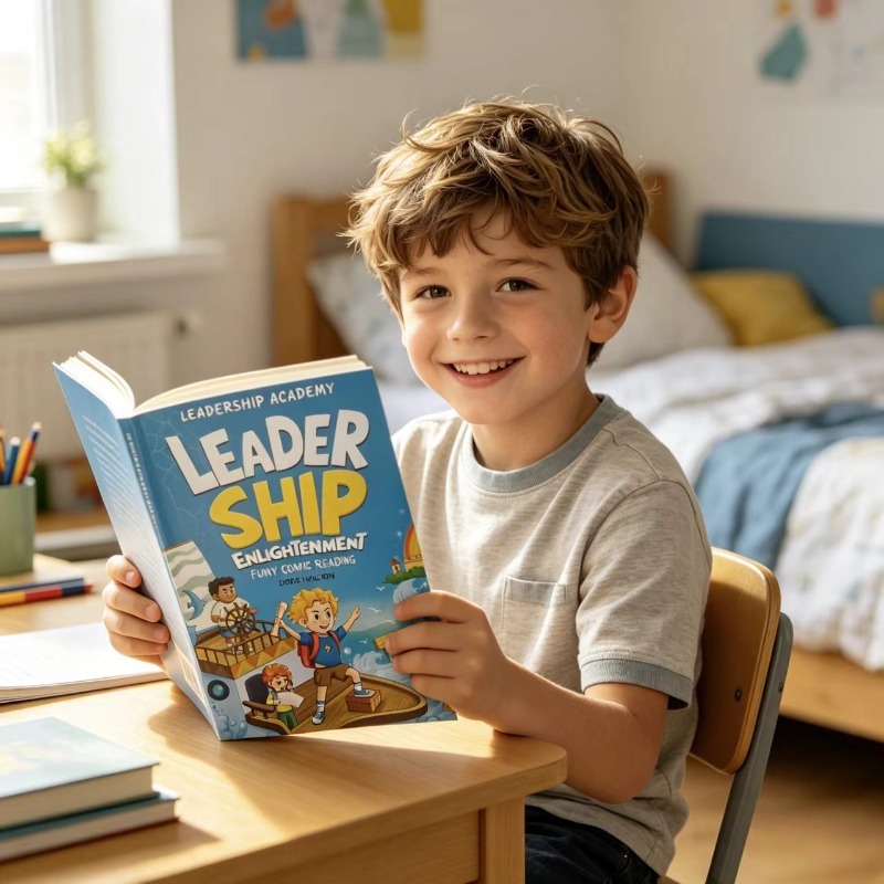 Книга-комикс «Просвещение лиде – обзор и цена Kids Education Academy
