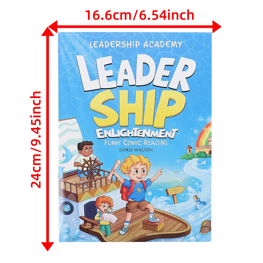 Книга-комикс «Просвещение лиде – обзор и цена Kids Education Academy