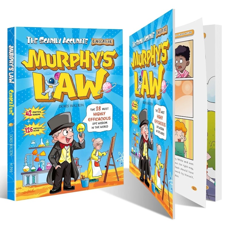 Учебная книга по закону Мерфи  – обзор и цена Kids Education Method